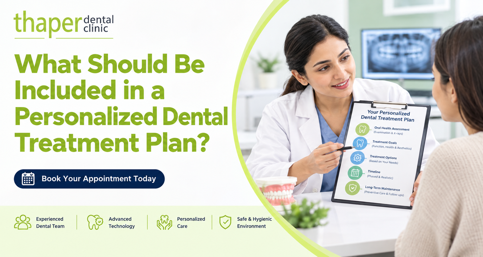 personalized dental treatment plan | Thaper